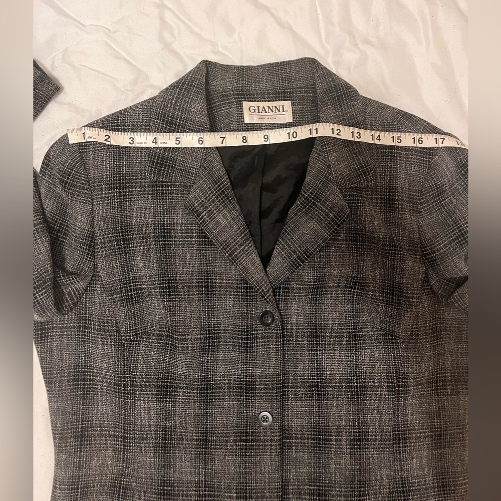 Vintage GIANNI Blazer - work blazer VTG Casual - Picture 5 of 9